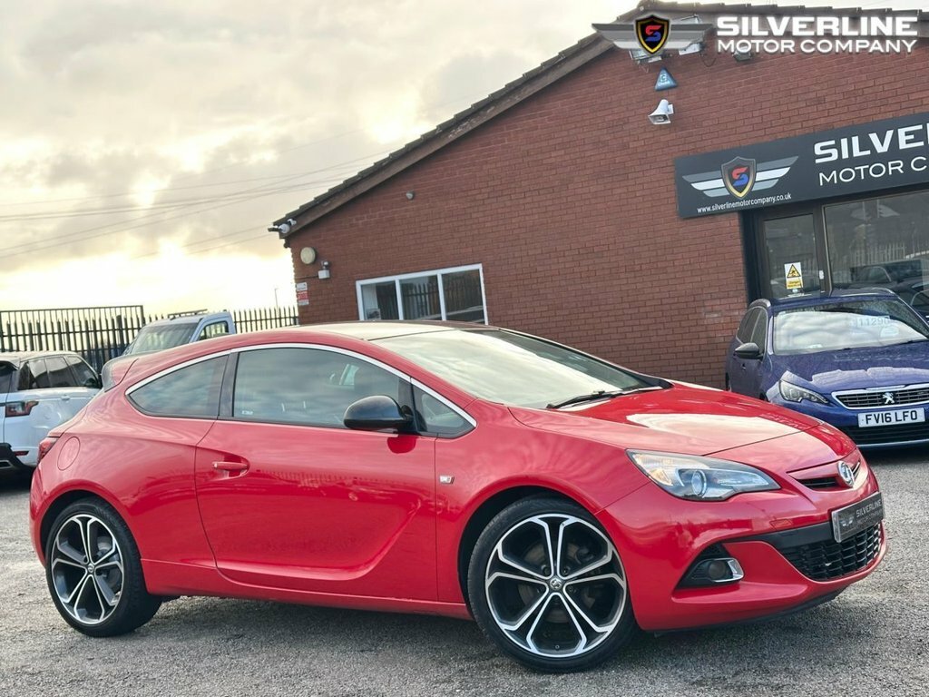 Vauxhall Astra GTC 1.4L Limited Edition Red