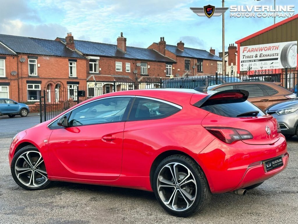 Vauxhall Astra GTC 1.4L Limited Edition Red #3