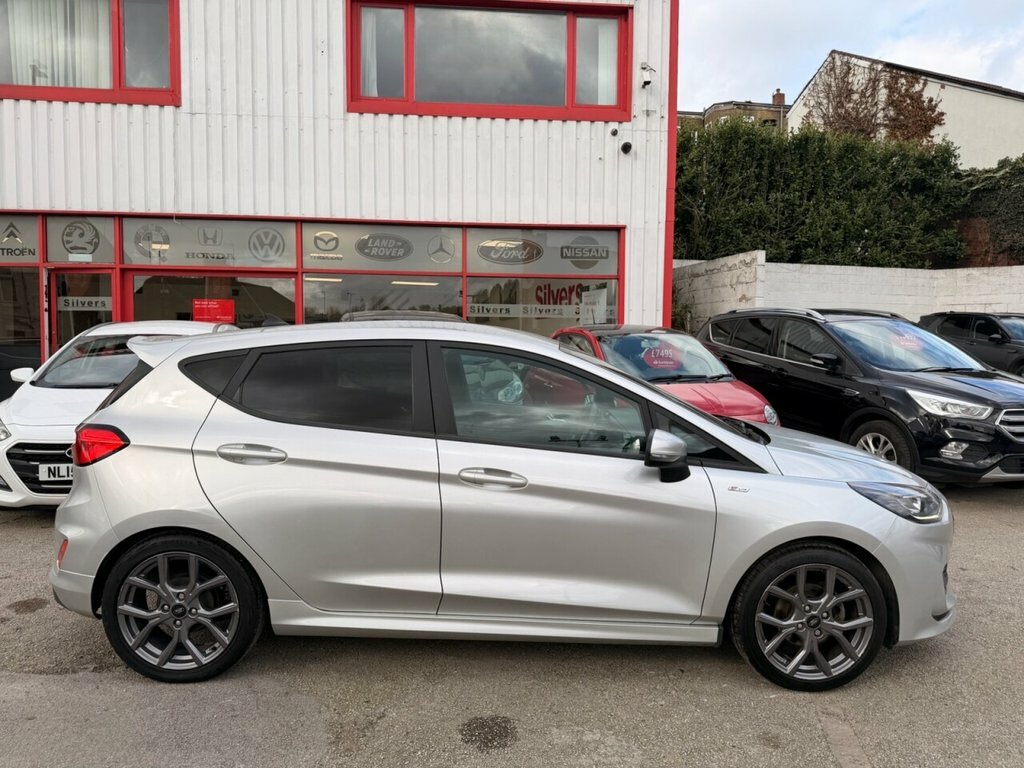 Ford Fiesta 1L St-line Edition YR72ULJ Silver #5