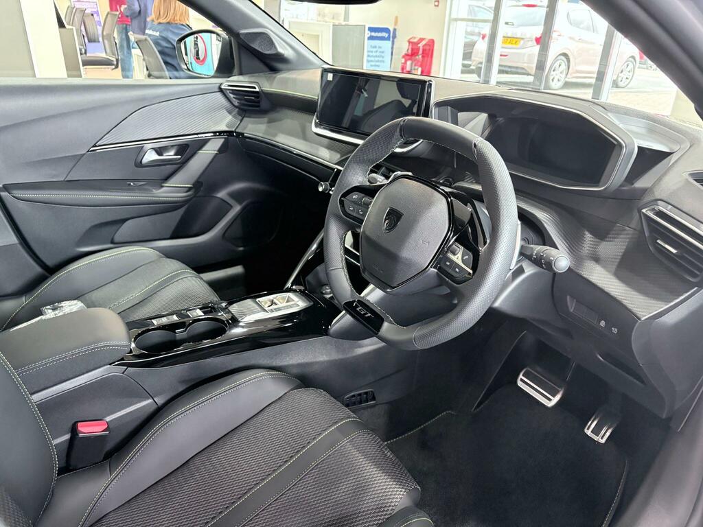 Peugeot e-208 51Kwh Gt 7.4Kw Charger  Black #5