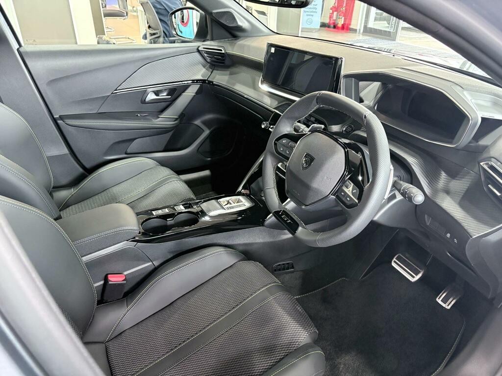 Peugeot e-208 51Kwh Gt 7.4Kw Charger  Black #6