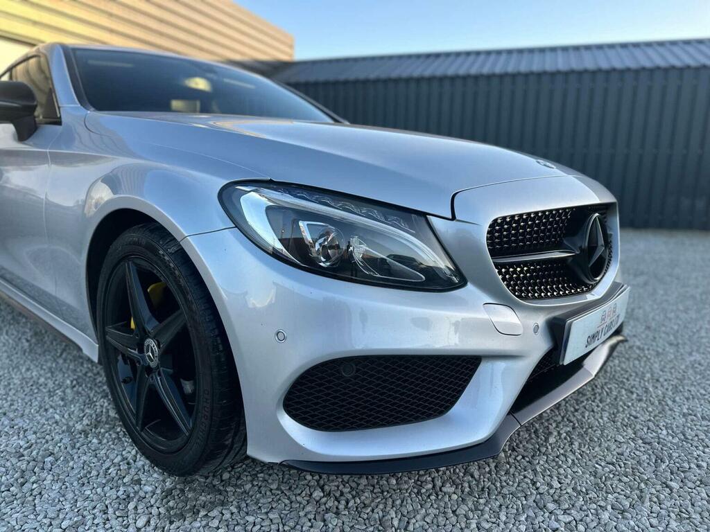Mercedes-Benz C Class 2.1 C220d Amg Line G-tronic Euro 6 Ss 201 BP67KHG Silver #2