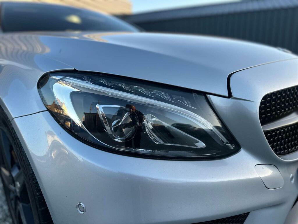 Mercedes-Benz C Class 2.1 C220d Amg Line G-tronic Euro 6 Ss 201 BP67KHG Silver #3