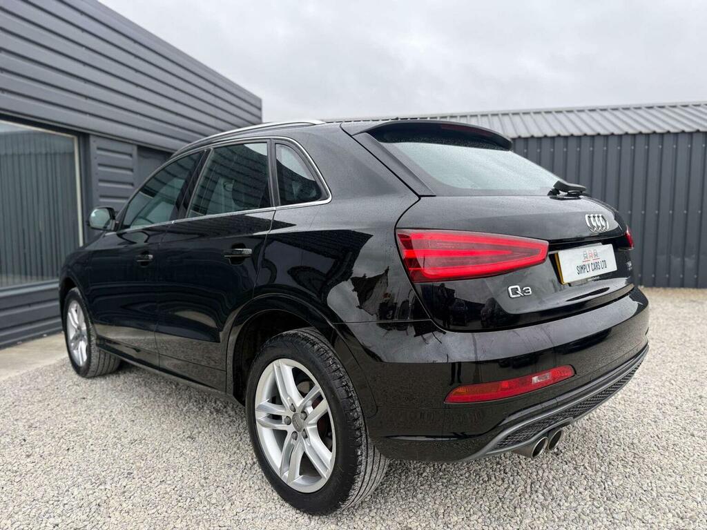 Audi Q3 2.0 Tdi S Line S Tronic Quattro Euro 5 Ss LR14NTA Black #5