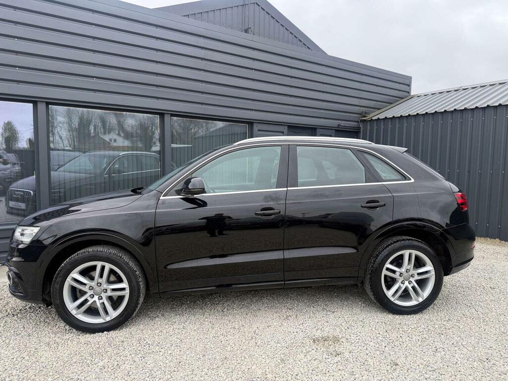 Audi Q3 2.0 Tdi S Line S Tronic Quattro Euro 5 Ss LR14NTA Black #6