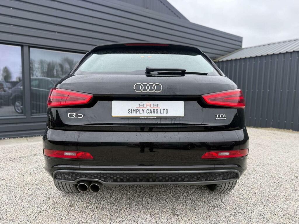 Audi Q3 2.0 Tdi S Line S Tronic Quattro Euro 5 Ss LR14NTA Black #4