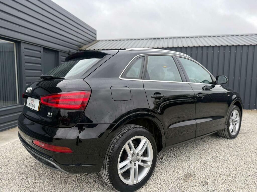 Audi Q3 2.0 Tdi S Line S Tronic Quattro Euro 5 Ss LR14NTA Black #3