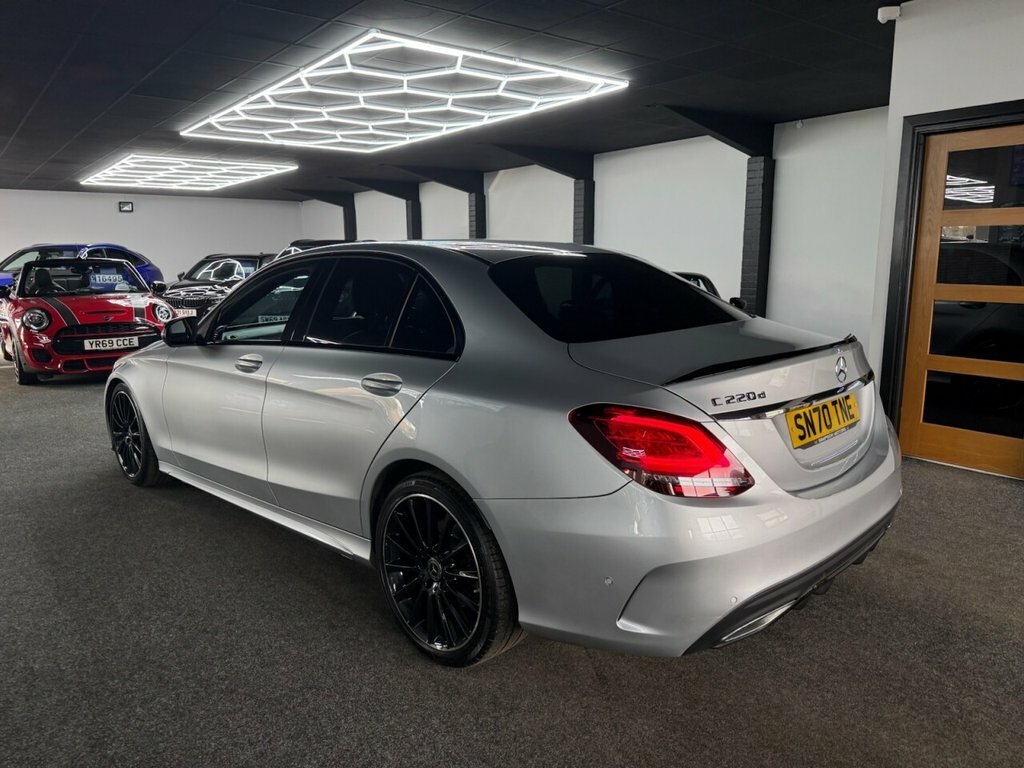 Mercedes-Benz C Class 2L Amg Line SN70TNE Silver #4