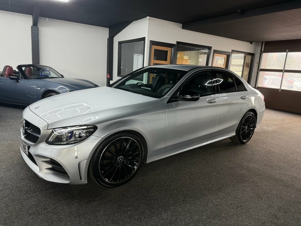 Mercedes-Benz C Class 2L Amg Line SN70TNE Silver #2