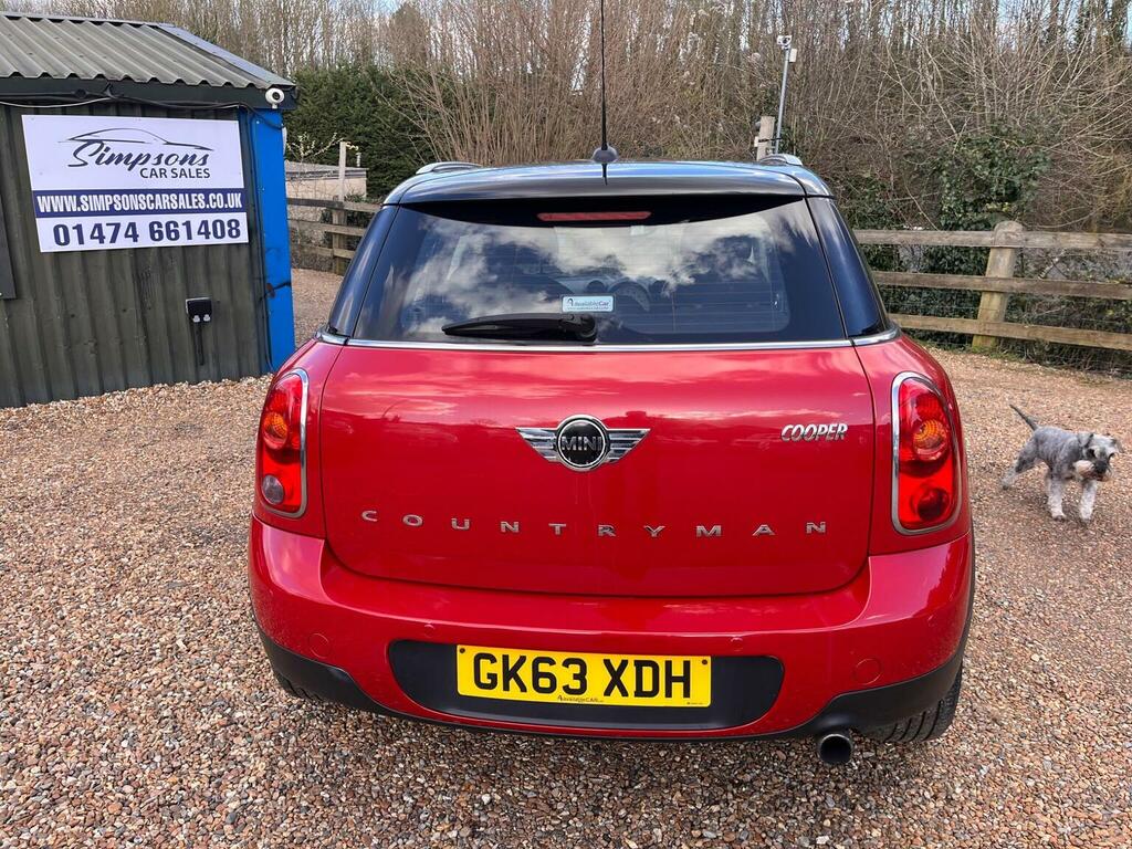 Mini Countryman Suv 1.6 Cooper Euro 6 Ss 201363 GK63XDH Red #4