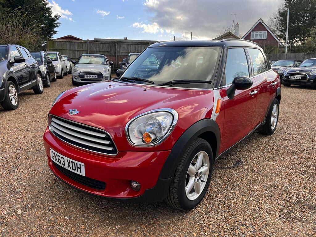 Mini Countryman Suv 1.6 Cooper Euro 6 Ss 201363 GK63XDH Red #3