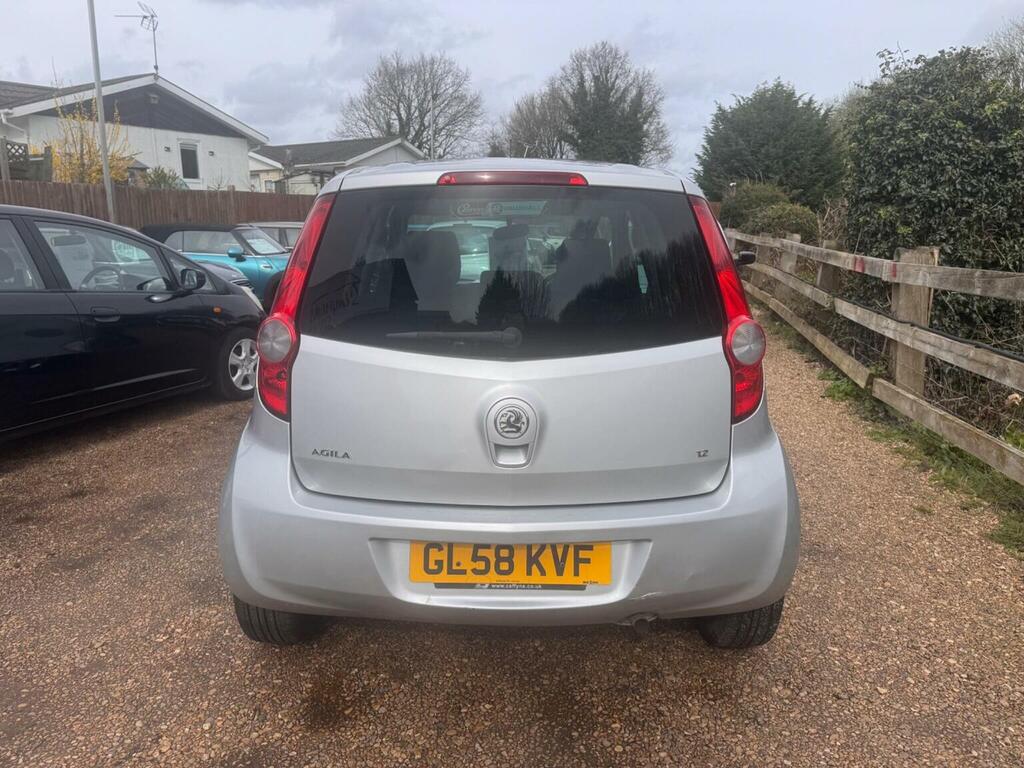 Vauxhall Agila Mpv 1.2 16V Design Euro 4 200958 Silver #6