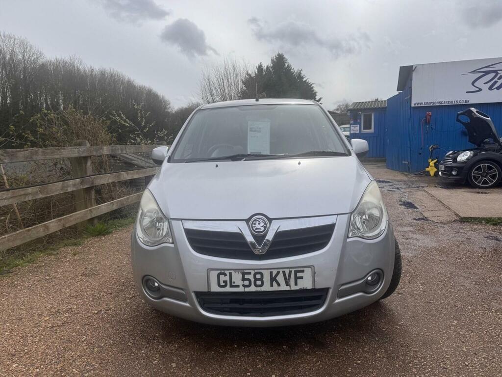 Vauxhall Agila Mpv 1.2 16V Design Euro 4 200958 Silver #2