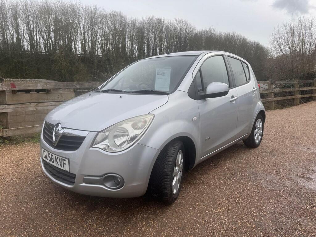 Vauxhall Agila Mpv 1.2 16V Design Euro 4 200958 Silver #3
