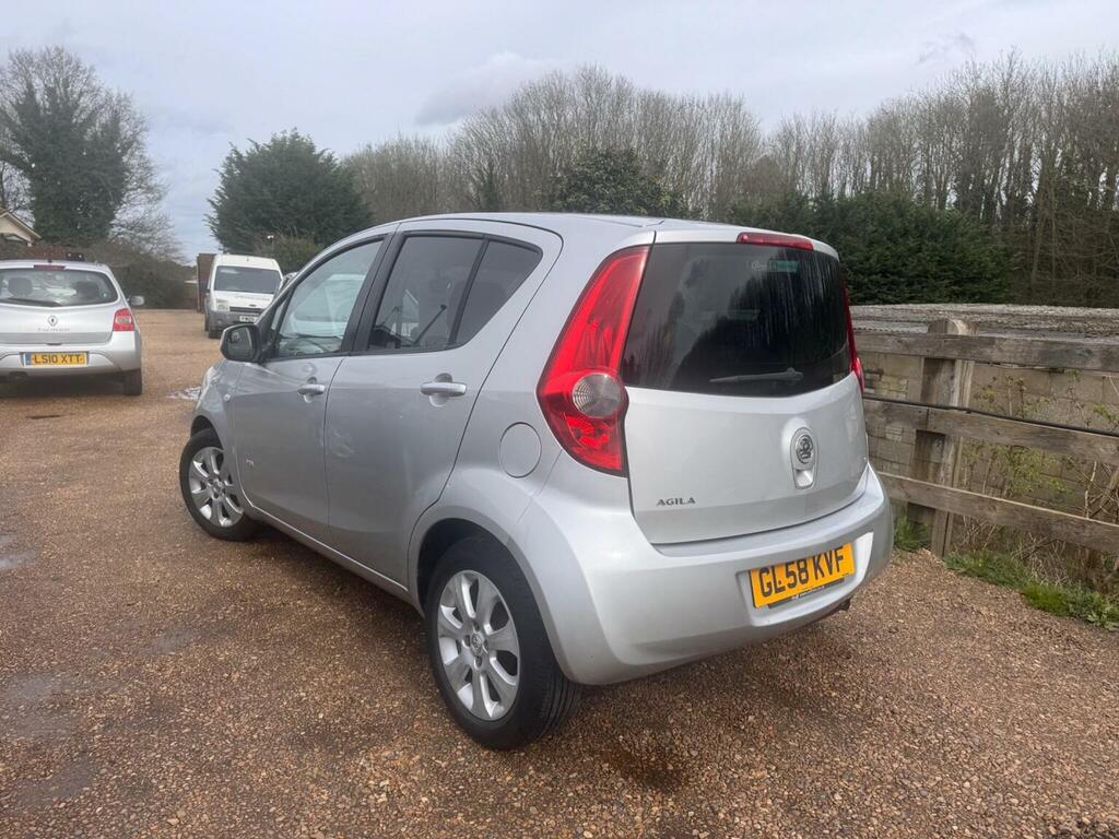 Vauxhall Agila Mpv 1.2 16V Design Euro 4 200958 Silver #5