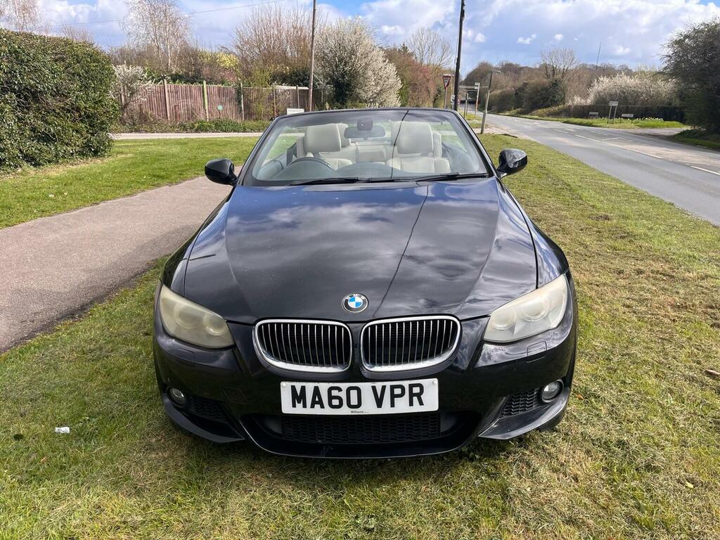 BMW 3 Series Convertible 3.0 325I M Sport Steptronic Euro 5 MA60VPR Black #3