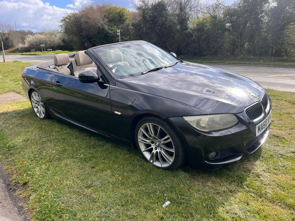 BMW 3 Series Convertible 3.0 325I M Sport Steptronic Euro 5 MA60VPR Black #2