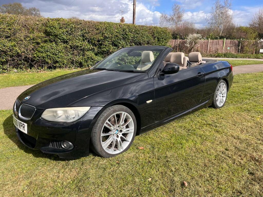 BMW 3 Series Convertible 3.0 325I M Sport Steptronic Euro 5 MA60VPR Black #4