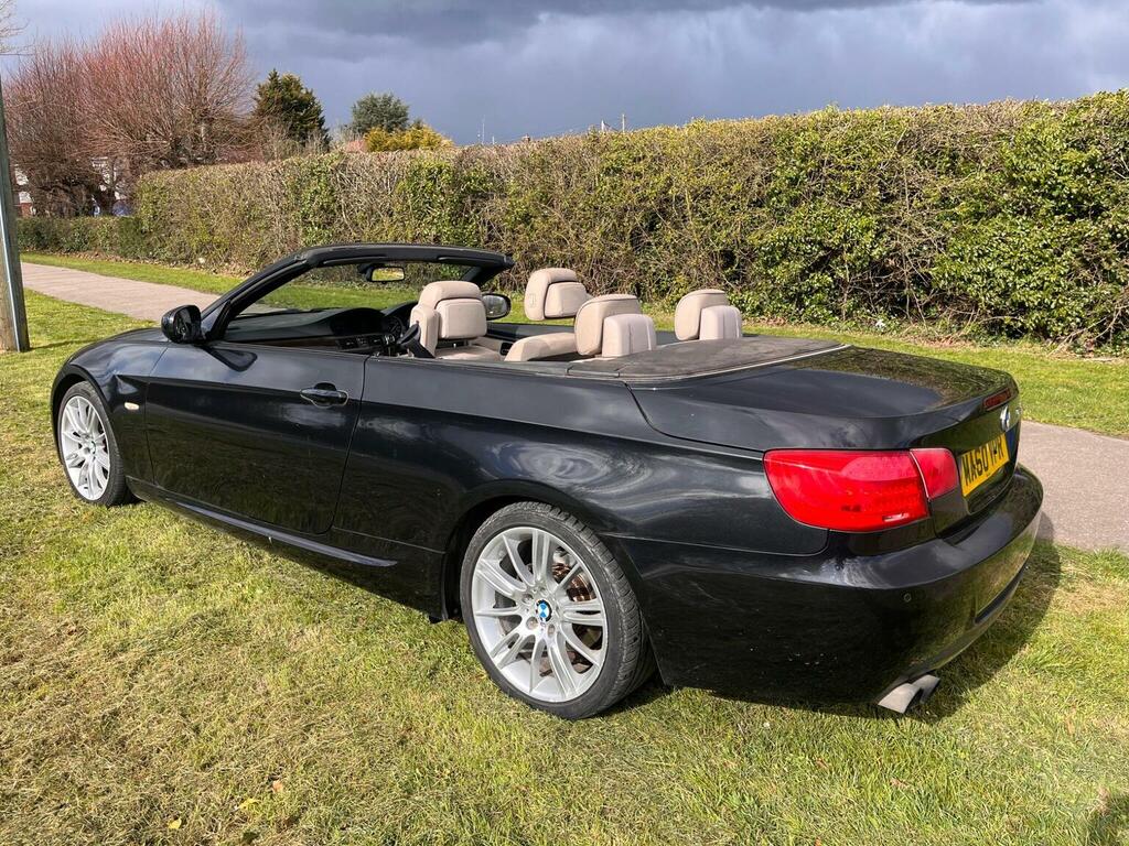 BMW 3 Series Convertible 3.0 325I M Sport Steptronic Euro 5 MA60VPR Black #5