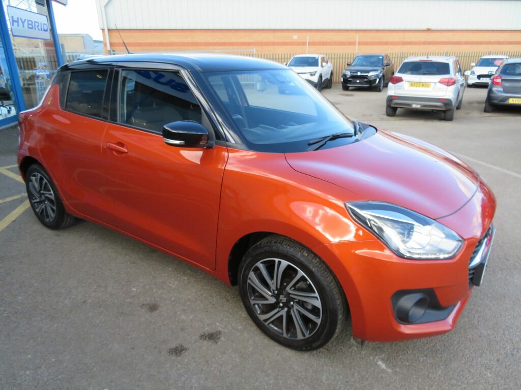 Suzuki Swift Swift Hatchback CX72XNJ Orange #2