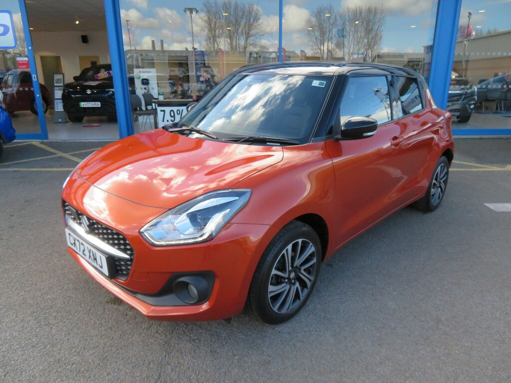 Suzuki Swift Swift Hatchback CX72XNJ Orange #3