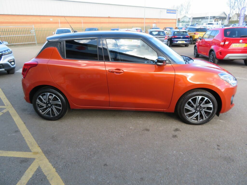 Suzuki Swift Swift Hatchback CX72XNJ Orange #4