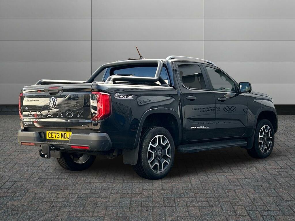 Volkswagen Amarok 3.0 Tdi V6 Panamericana 4Motion Euro 6 Ss CE73MDJ Black #4
