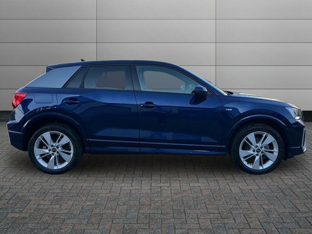 Audi Q2 1.0 Tfsi 30 S Line Euro 6 Ss CV75NWE Blue #5