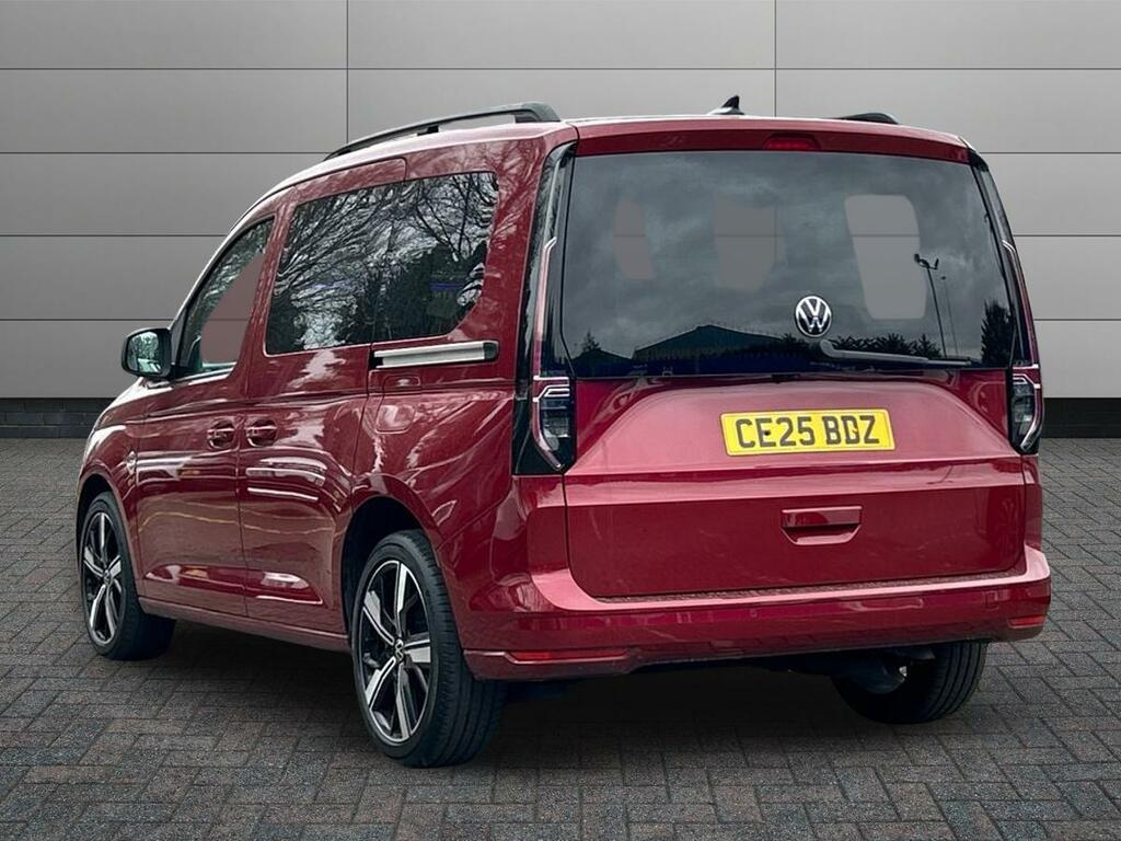 Volkswagen Caddy Life 2.0 Tdi Life Dsg Euro 6 Ss Red #2