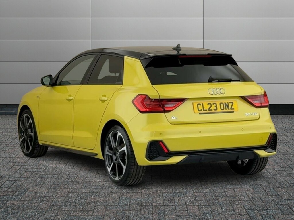 Audi A1 1.0 Tfsi 30 Black Edition Sportback Euro 6 Ss 5 CL23ONZ Yellow #2
