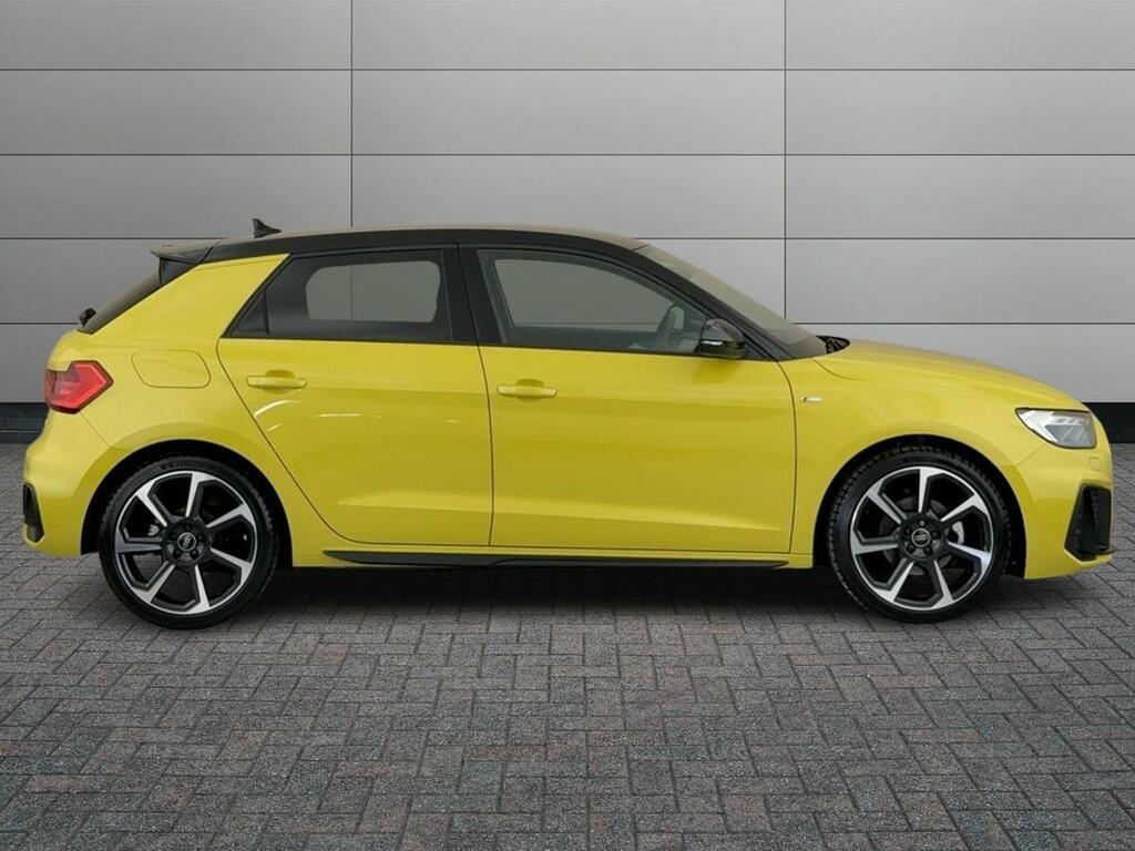 Audi A1 1.0 Tfsi 30 Black Edition Sportback Euro 6 Ss 5 CL23ONZ Yellow #5