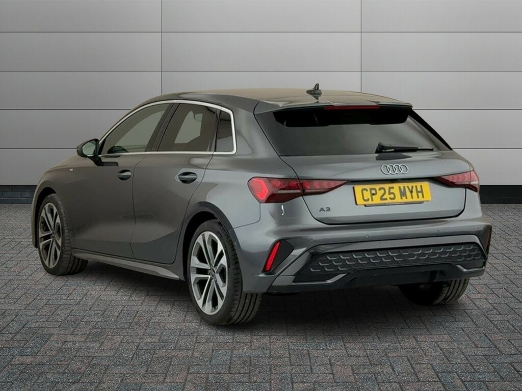 Audi A3 1.5 Tfsi 35 S Line Sportback S Tronic Euro 6 Ss CP25MYH Grey #2