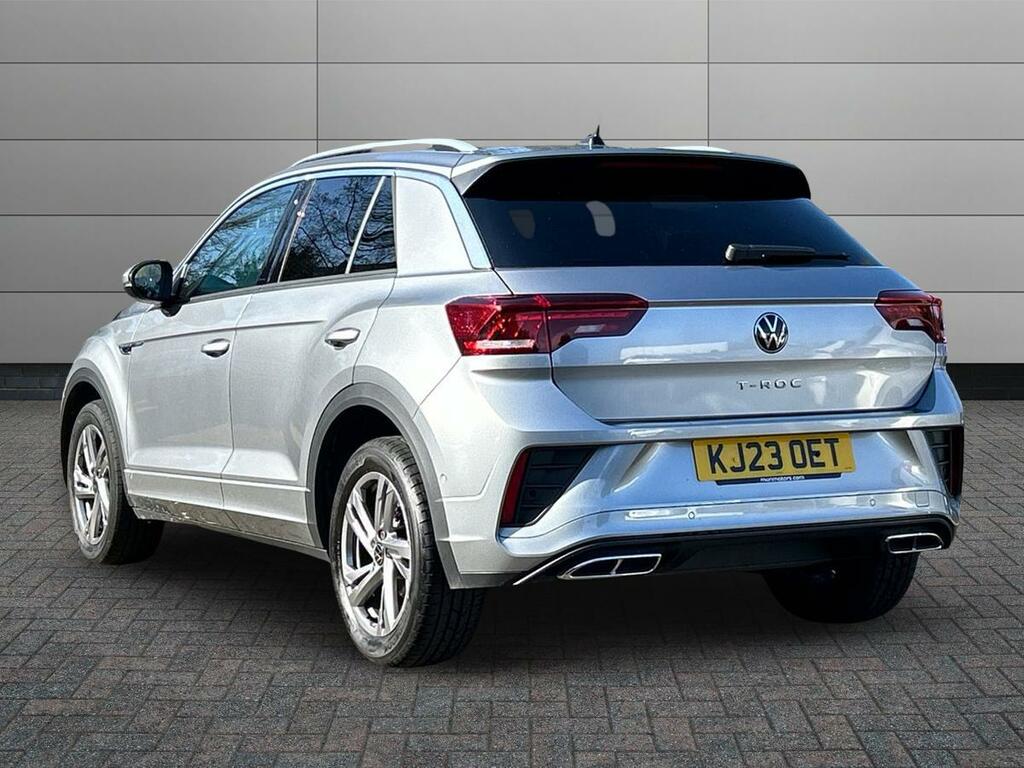 Volkswagen T-Roc 2.0 Tdi R-line Dsg Euro 6 Ss Silver #2