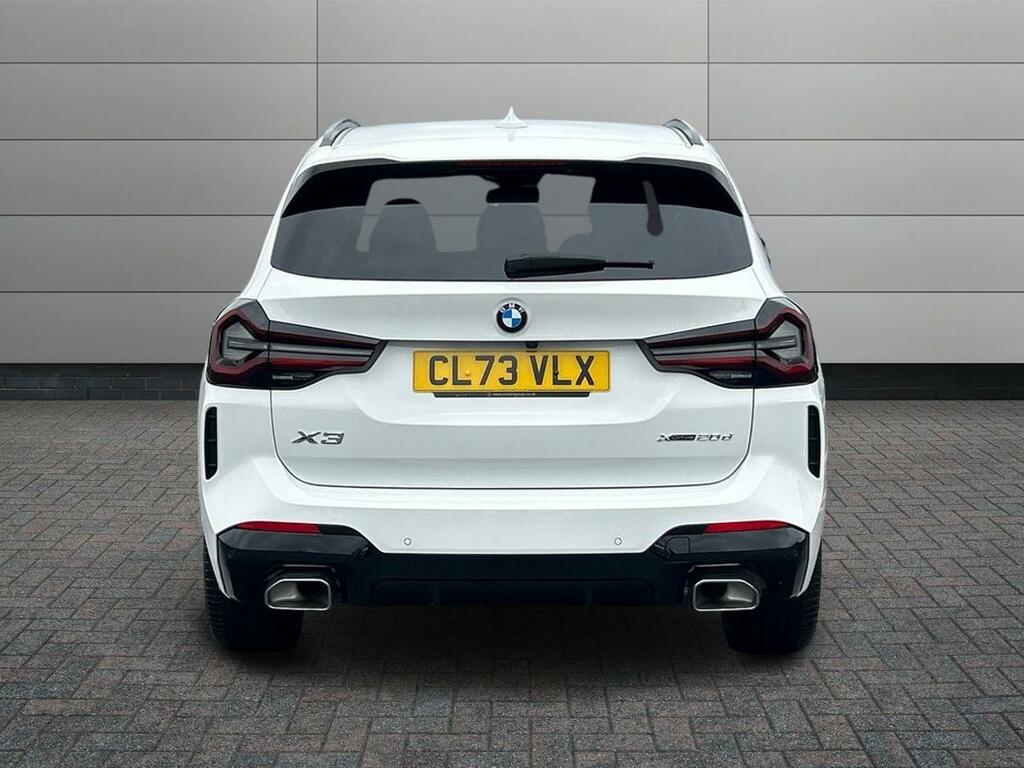 BMW X3 2.0 20D Mht M Sport Suv Hybrid Xdr CL73VLX White #6