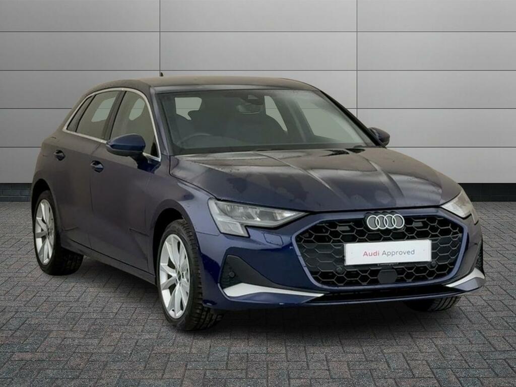 Audi A3 1.5 Tfsi 35 Sport Sportback S Tronic Euro 6 Ss CP25FNX Blue