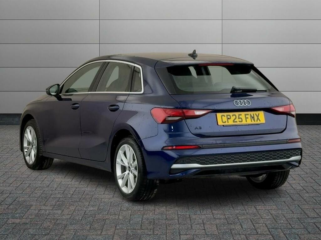 Audi A3 1.5 Tfsi 35 Sport Sportback S Tronic Euro 6 Ss CP25FNX Blue #2