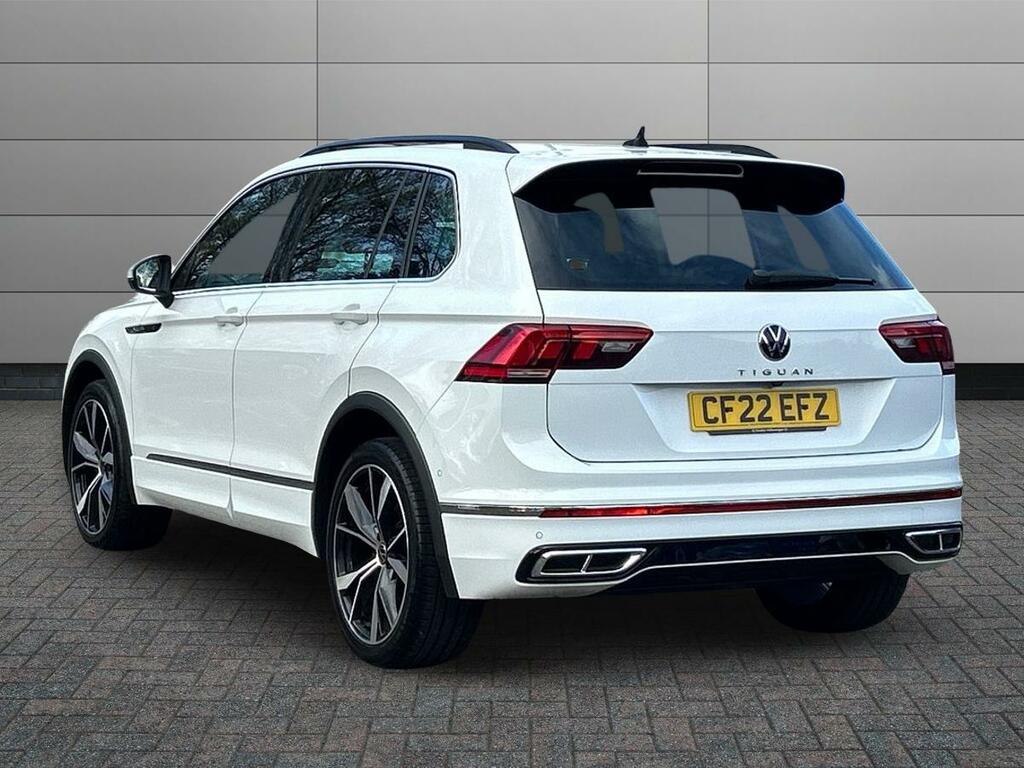 Volkswagen Tiguan 1.5 Tsi R-line Dsg Euro 6 Ss CF22EFZ White #2