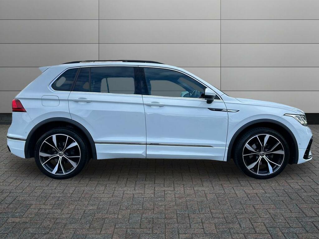 Volkswagen Tiguan 1.5 Tsi R-line Dsg Euro 6 Ss CF22EFZ White #5