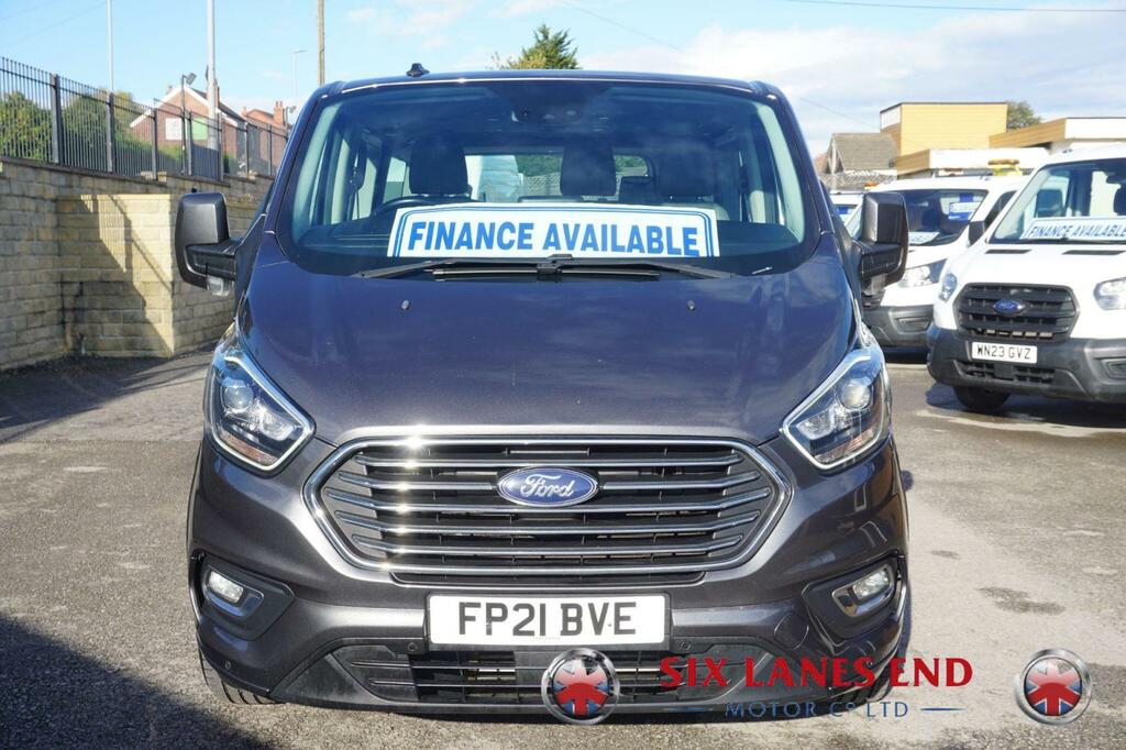 Ford Tourneo Custom 2.0 320 Ecoblue Mhev Titanium X Minibus Double Cab FP21BVE Grey #4