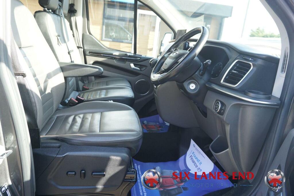 Ford Tourneo Custom 2.0 320 Ecoblue Mhev Titanium X Minibus Double Cab FP21BVE Grey #2