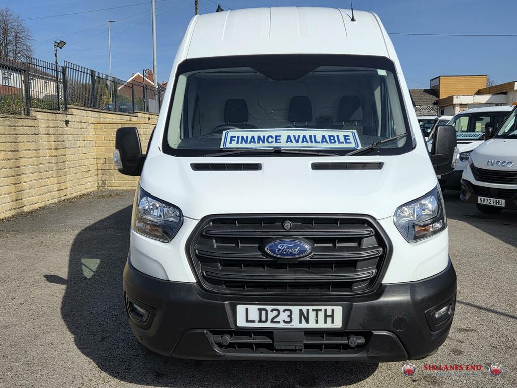 Ford Transit Custom 2.0 350 Ecoblue Leader Panel Van LD23NTH White #4