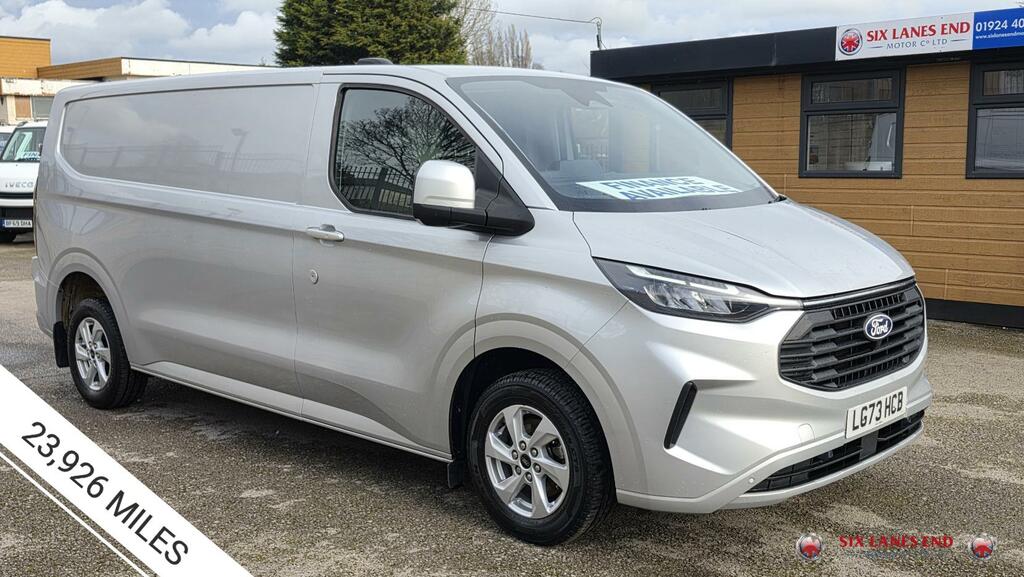 Ford Transit Custom 2.0 300 Ecoblue Limited Panel Van Manua Silver