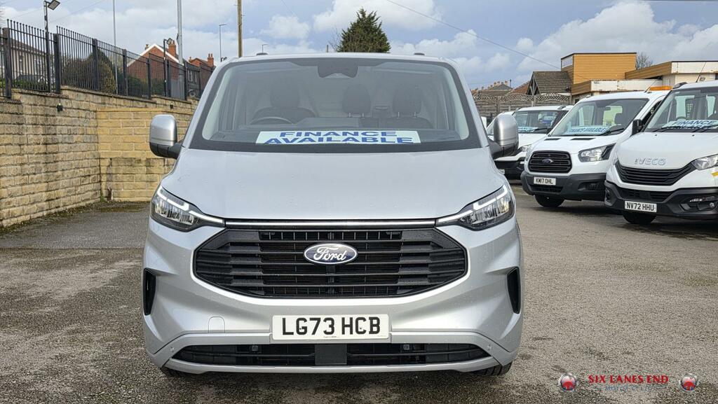 Ford Transit Custom 2.0 300 Ecoblue Limited Panel Van Manua LG73HCB Silver #4