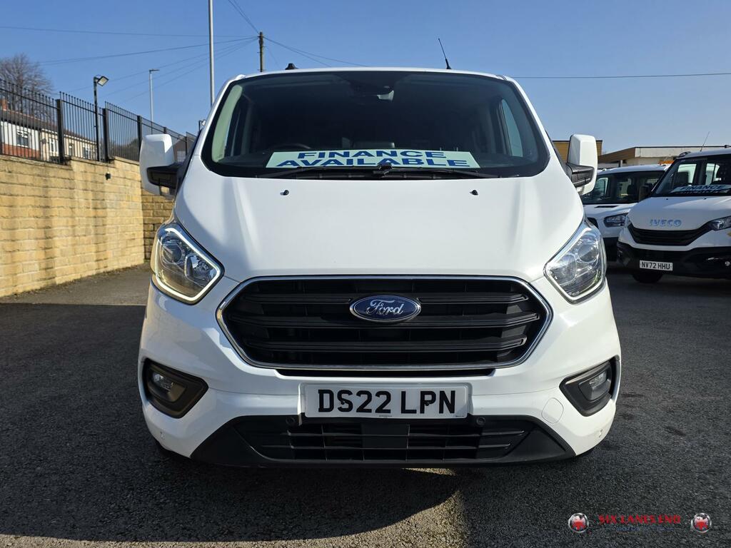 Ford Transit Custom 2.0 320 Ecoblue Limited Crew Van Double Cab Di DS22LPN White #4