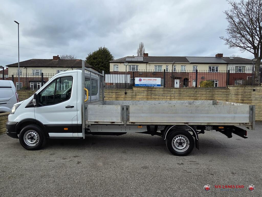 Ford Transit Custom 2.0 350 Ecoblue Leader Dropside DS72NPK White #3