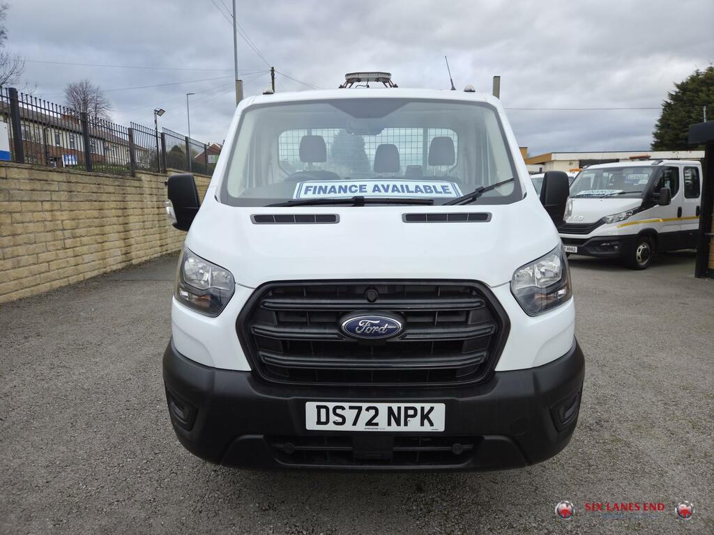 Ford Transit Custom 2.0 350 Ecoblue Leader Dropside DS72NPK White #4