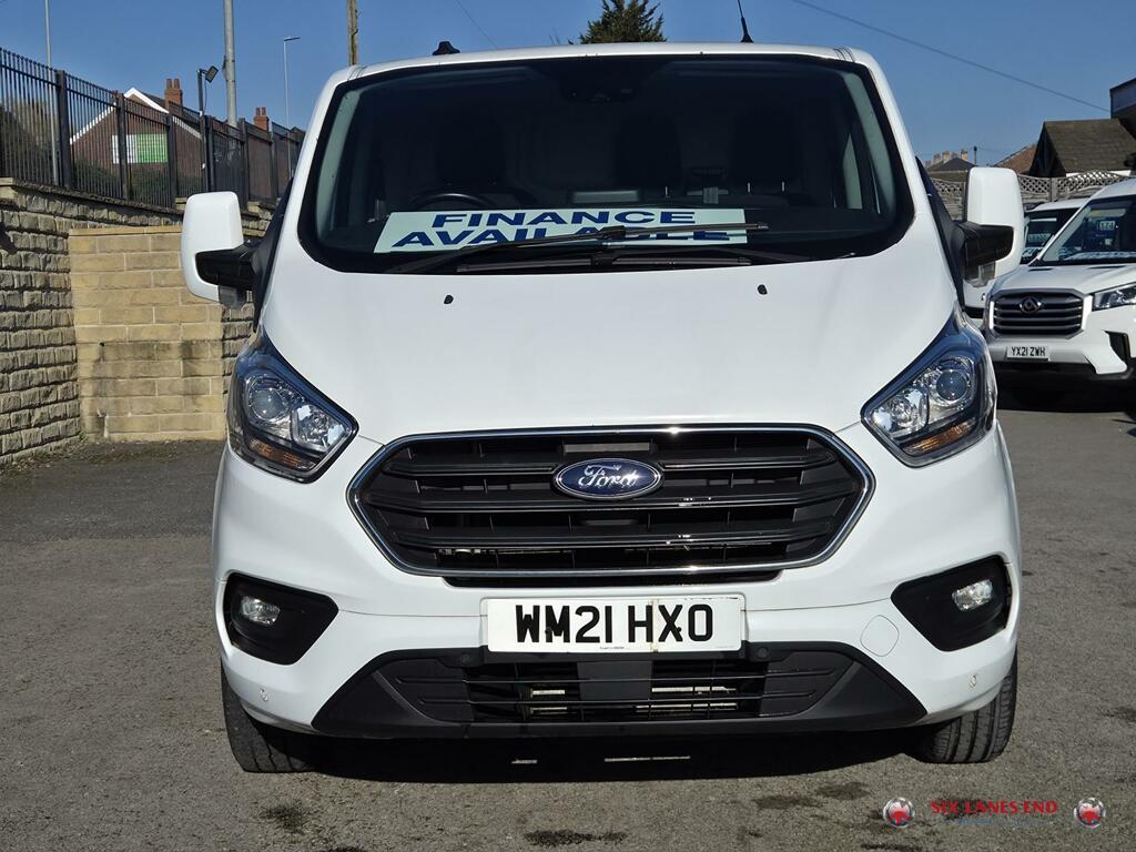 Ford Transit Custom 2.0 300 Ecoblue Limited Panel Van Manua WM21HXO White #2