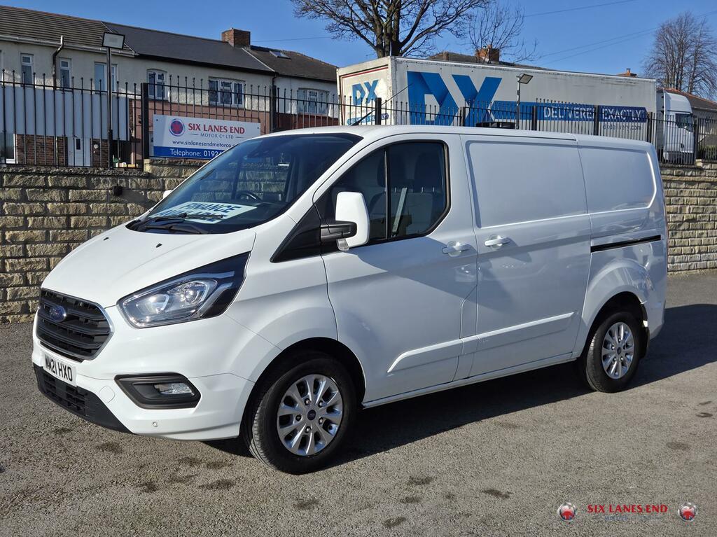 Ford Transit Custom 2.0 300 Ecoblue Limited Panel Van Manua WM21HXO White #5