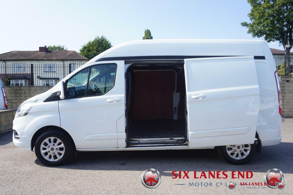 Ford Transit Custom 2.0 300 Ecoblue Mhev Limited Panel Van MT72VHC White #3