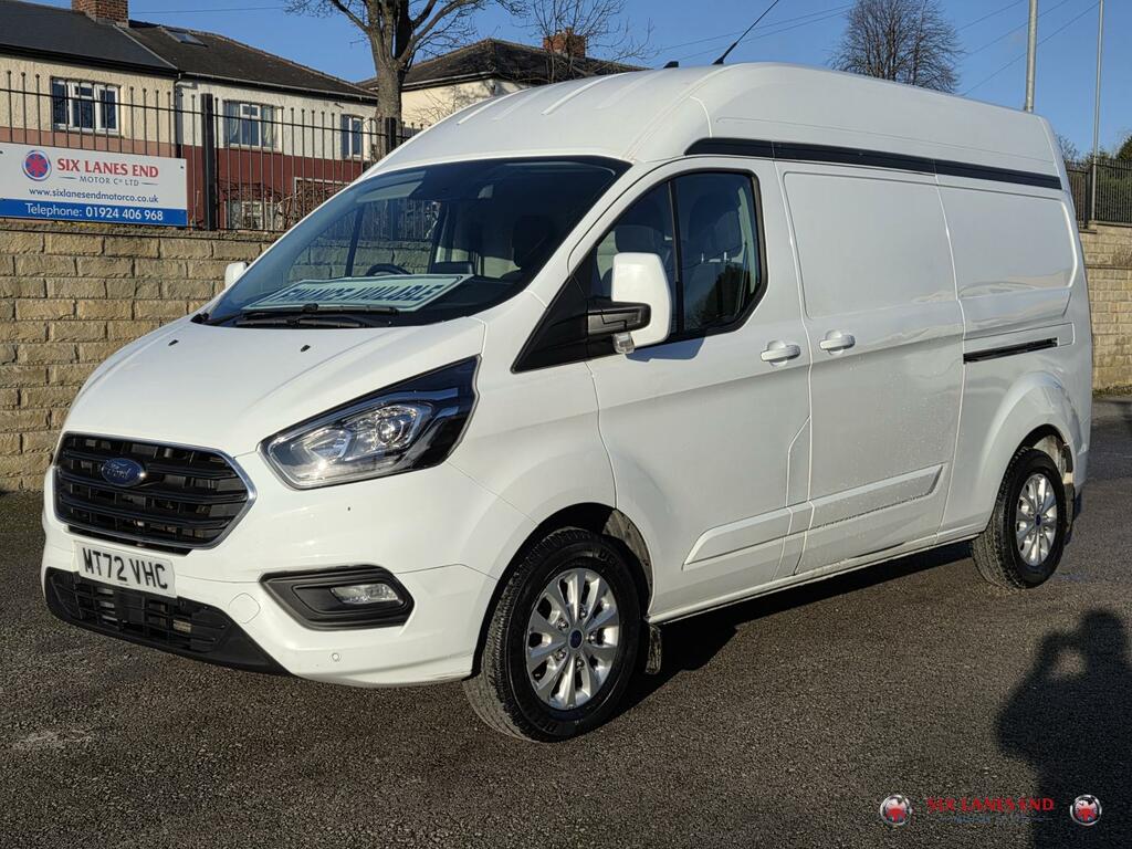 Ford Transit Custom 2.0 300 Ecoblue Mhev Limited Panel Van MT72VHC White #6